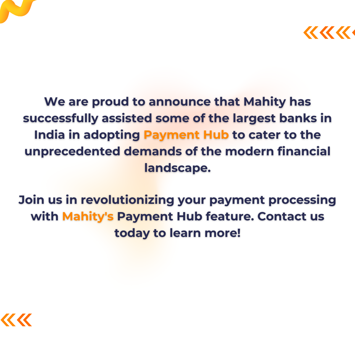 Adopting Payment Hub